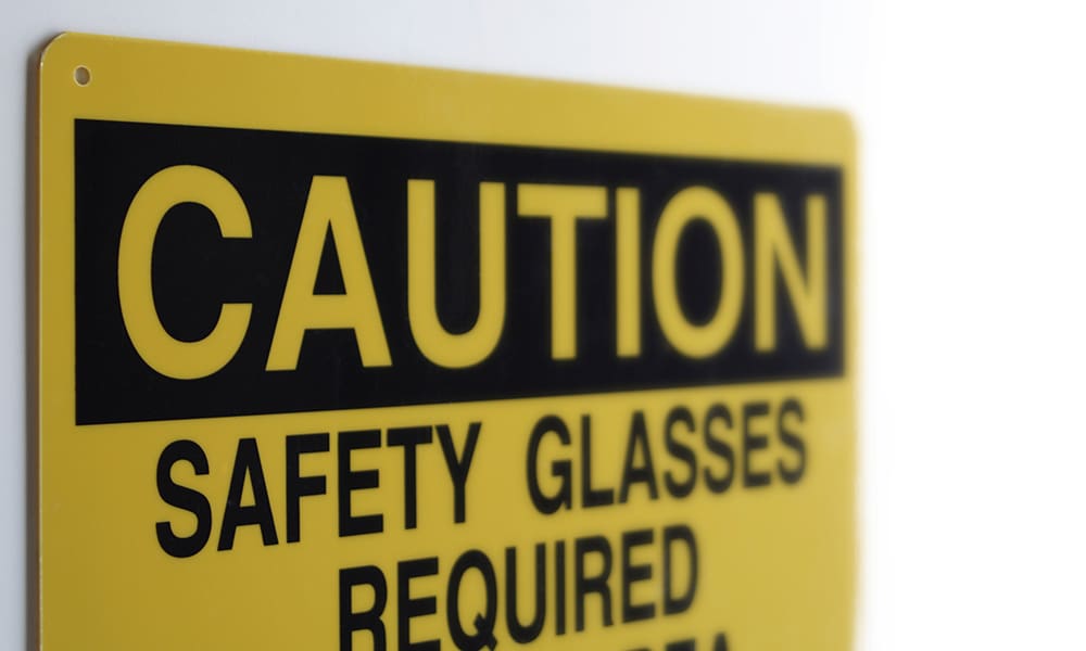 Warehouse 5s Safety Sign