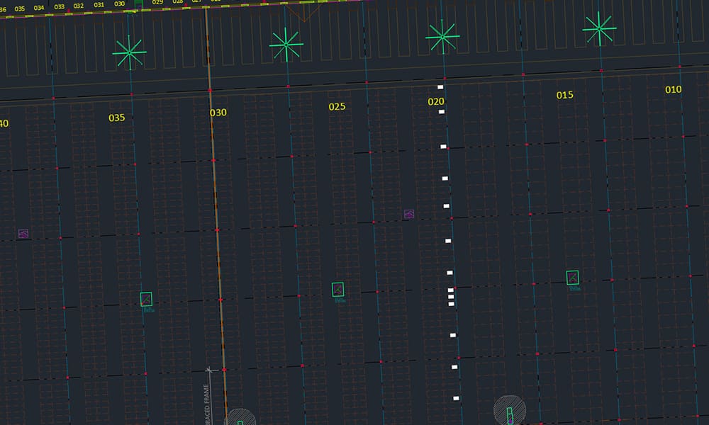 Line Striping Drawing