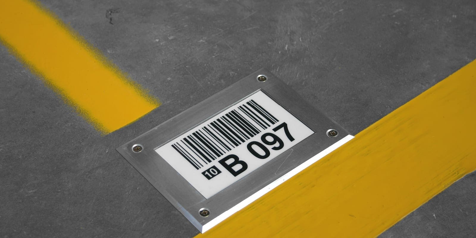 Metal Frame Floor Labels