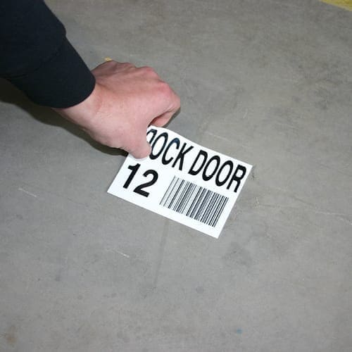 Adhesive Floor Labels and Floor Labeling Services