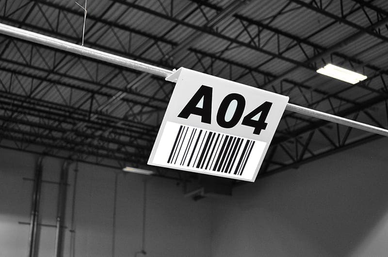 Barcode Hanging Sign Barcode Hanging Sign