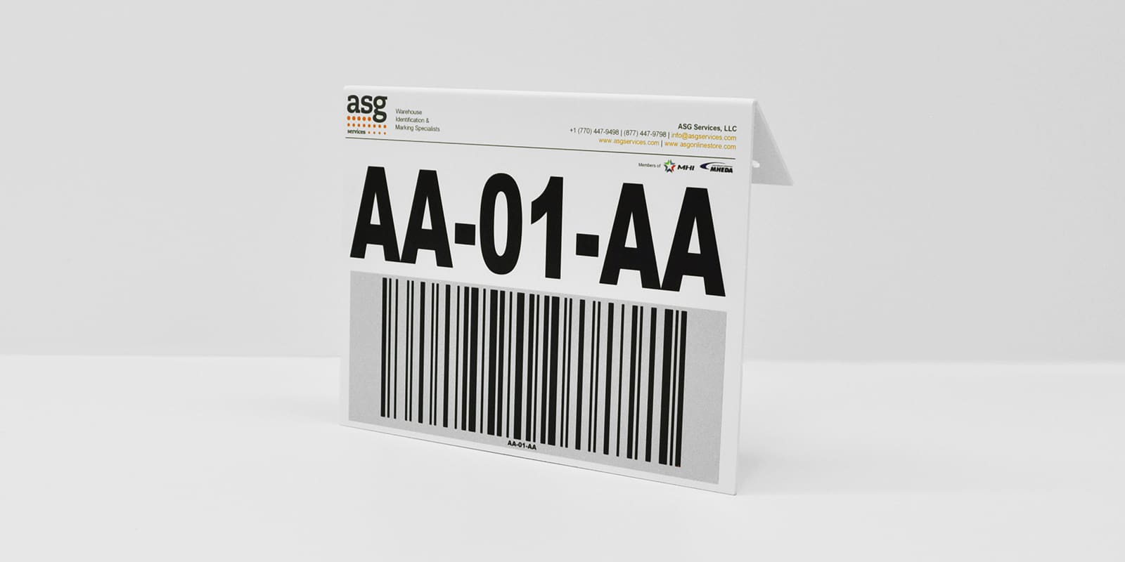 Branded Barcode Sign Logo