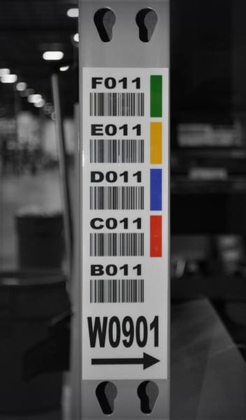 Rack Frame Label