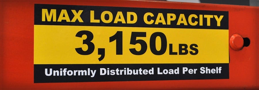 Rack Load Labels Rack Load Labels