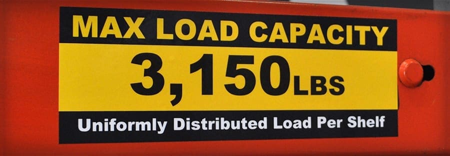 Rack Load Labels Rack Load Labels