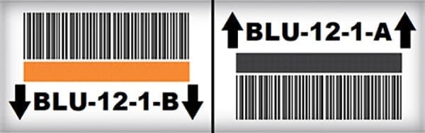 Wire Deck Rack Labels for Pallet Racking - ASG Services