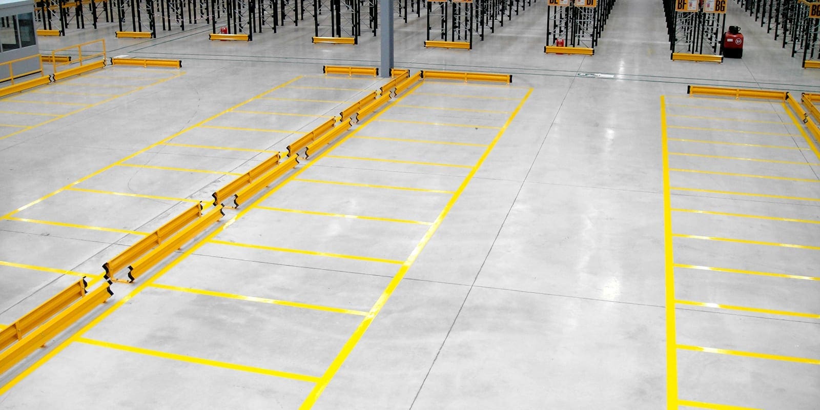 Embedded Floor Striping