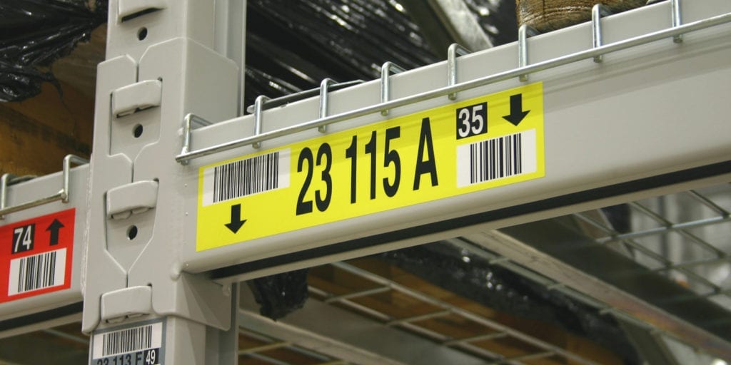 Rack Location Labels