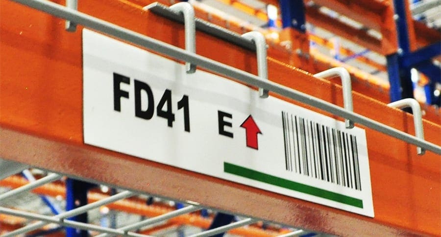 Mesh Deck Rack Labels