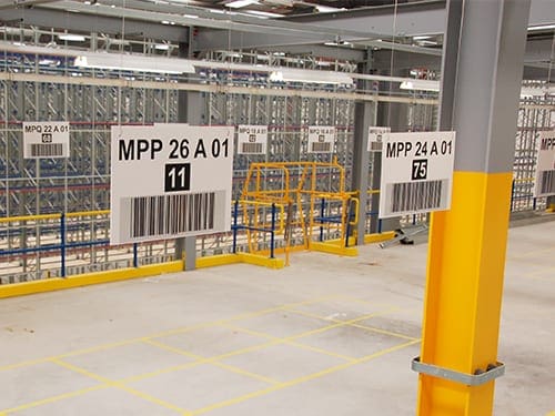 Check Digit on Warehouse Sign Check Digit on Warehouse Sign